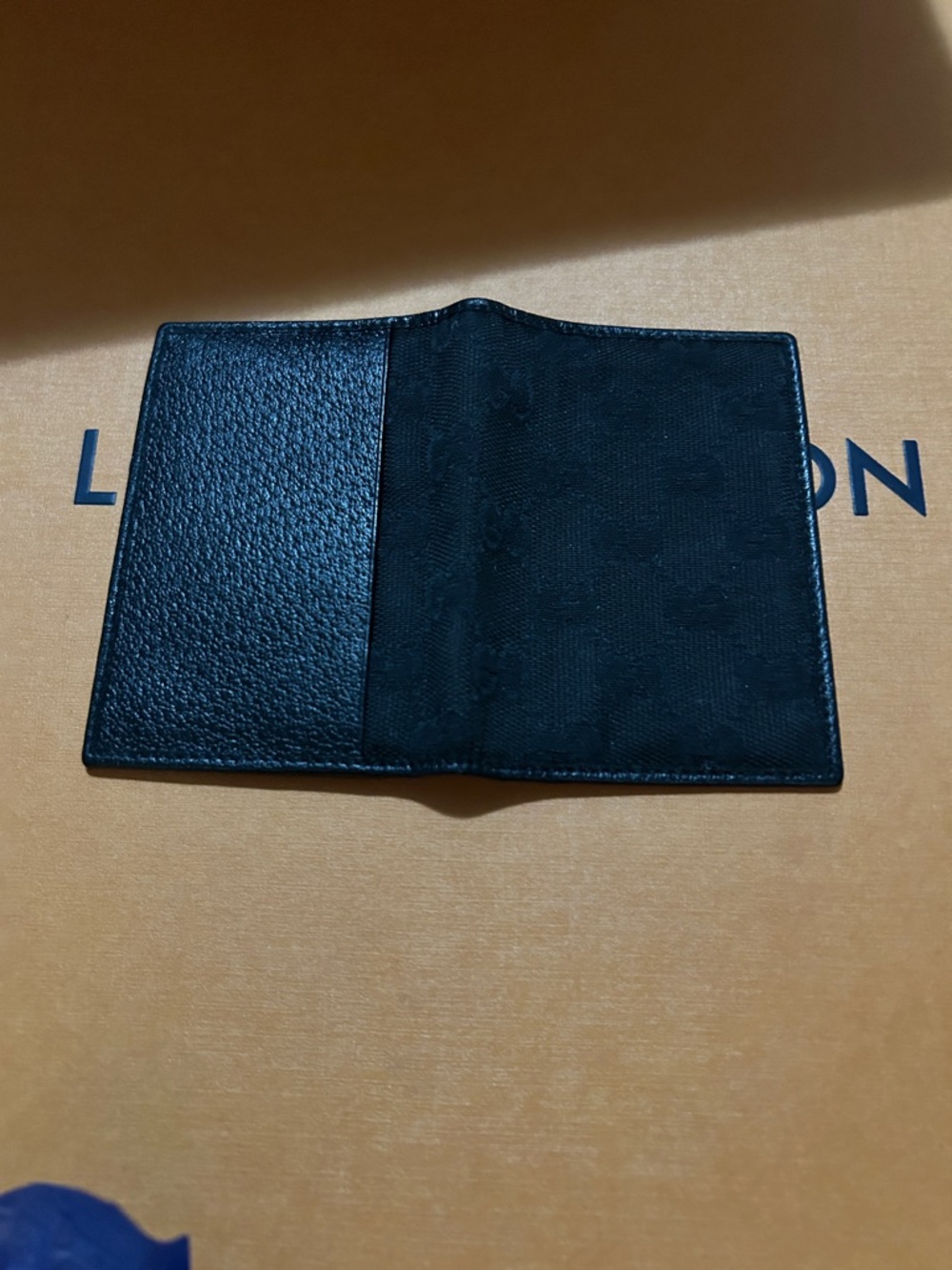 Gucci Black Men's Card & Key Holder